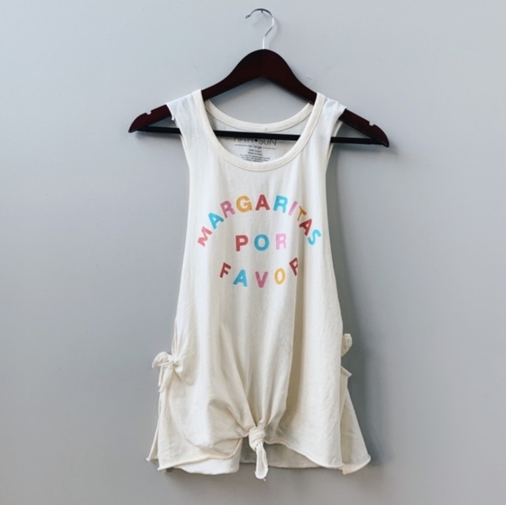 Fifth Sun Target Margaritas Por Favor Tank Top